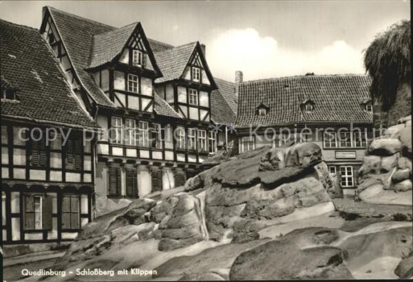 Quedlinburg Schlossberg Klippen