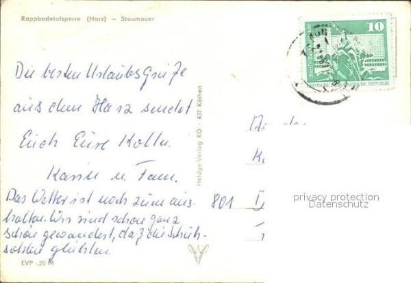 Rappbodetalsperre Staumauer – Bild 2