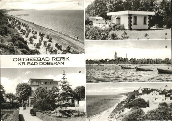 Rerik Ostseebad Steilküste Strand Kurhaus