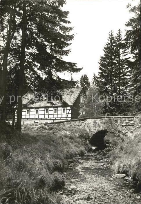 Schellerhau Schinderbrücke Ferienheim Glückspilz