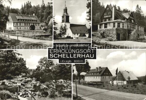 Schellerhau kurort Ortsansichten