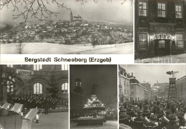 Schneeberg Erzgebirge Ortsansichten