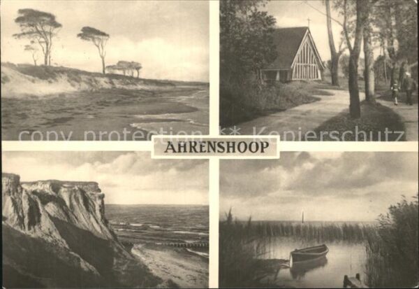 Ahrenshoop Ostseebad Darss Dorfkirche Ufer Bodden