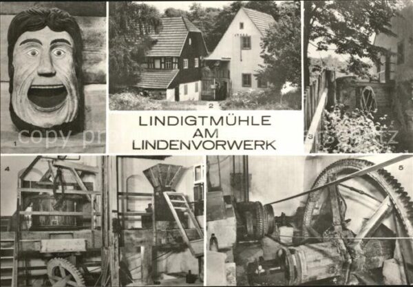 Jahnshain Lindigtmühle Altes Wasserrad Haferquets