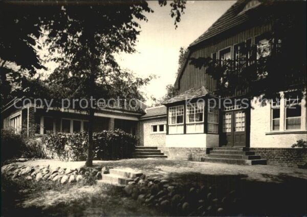 Insel Hiddensee Kloster Gerhart Hauptmann Gedächnisstät