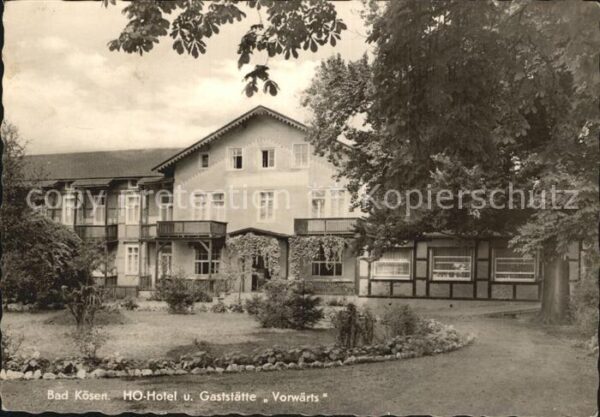 Bad Koesen Hotel Gaststätte Vorwärts