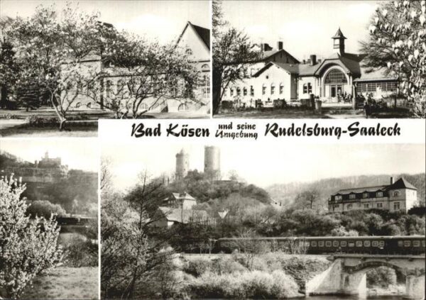 Bad Koesen Rudelsburg Ortsansichten