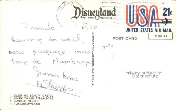 Disney World Castel Mark Twain Steamboat – Bild 2