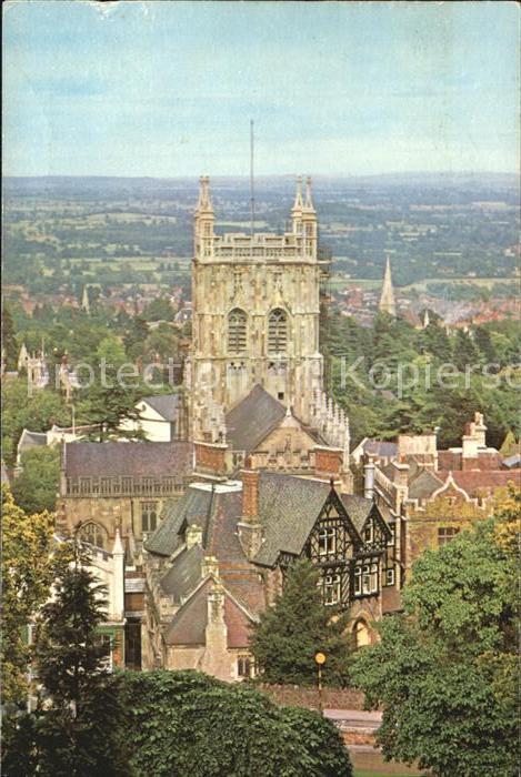 Malvern Worcestershire Kirchenpartie
