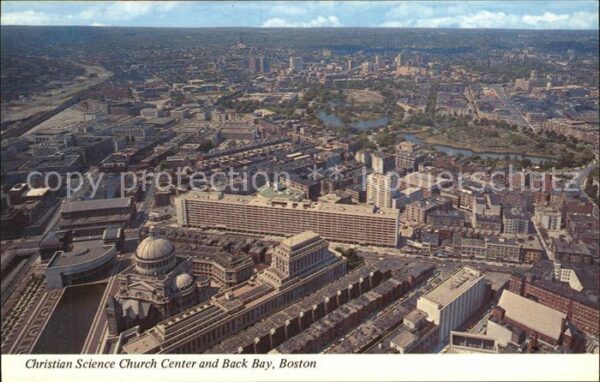 Boston Massachusetts Christian Science Church Center Flieger
