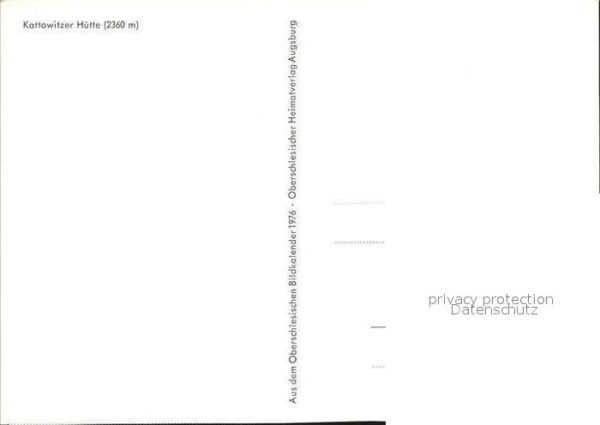 Kattowitzer Huette – Bild 2