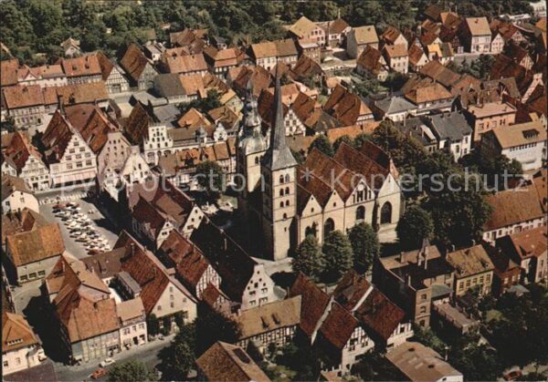 Lemgow Niedersachsen Fliegeraufnahme Hansestadt