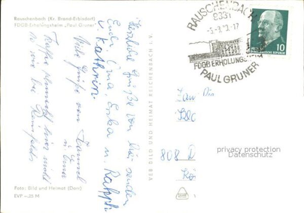 Rauschenbach Neuhausen Erholungsheim Paul Gruner – Bild 2