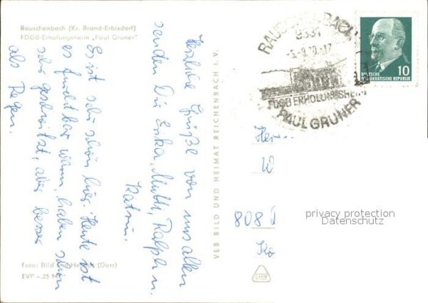 Rauschenbach Neuhausen Erholungsheim Paul Gruner – Bild 2