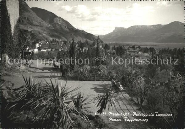 Merano Meran Passeggiata Tappeiner