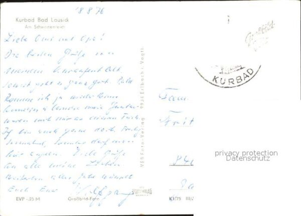 Bad Lausick Kurbad Schwanenteich – Bild 2