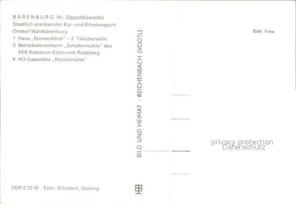Waldbaerenburg Haus Sonnenblick Ferienheim Schäfermühl – Bild 2