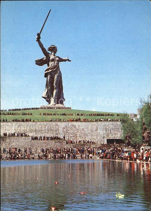 Wolgograd Mamajew-Hügel Denkmal Frau mit Schwert