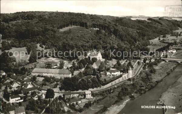 Allner Schloss Fliegeraufnahme