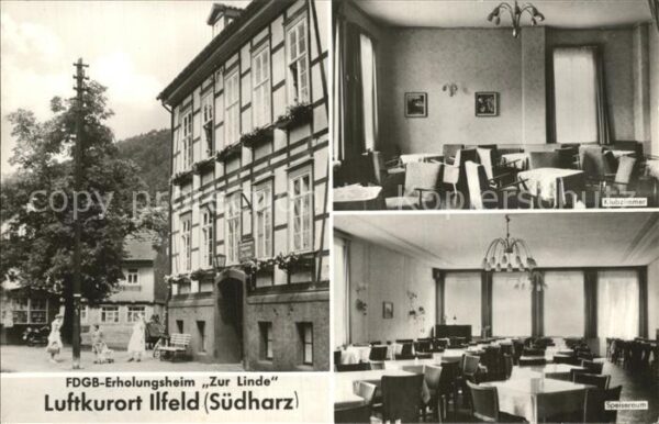 Ilfeld Suedharz FDGB Erholungsheim Zur Linde