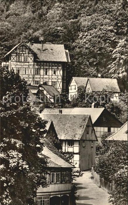 Ilsenburg Harz FDGB Erholungsheim Blauer Stein