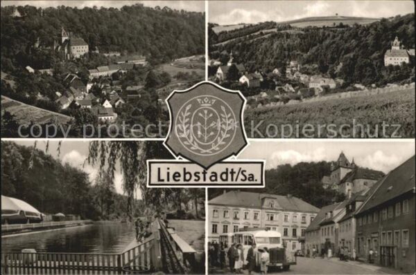 Liebstadt Ortsansichten mit Schloss Kuckuckstein