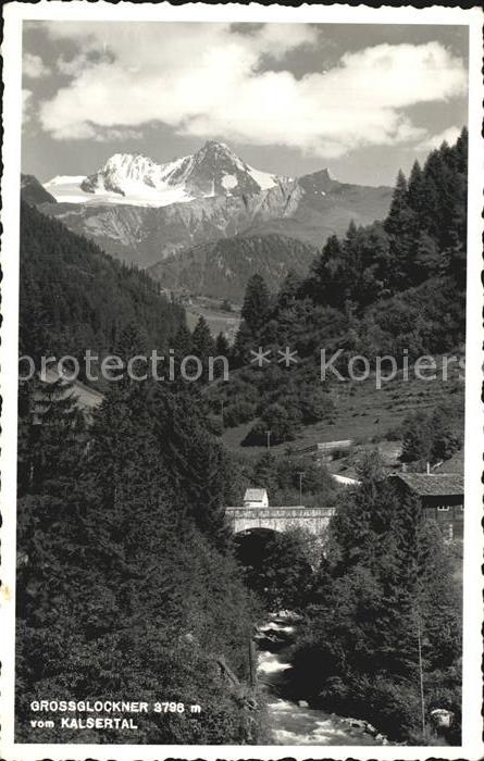 Grossglockner vom Kalsertal