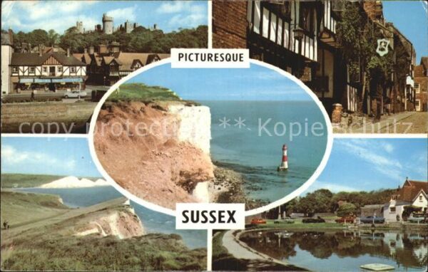 Sussex Arundel Rye Beachy Head The Seven Siste