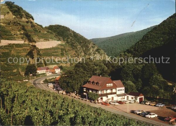 Ahrweiler Ahr Panorama Ahrtal Kaiserstuhl Bunte Kuh G