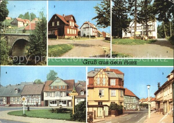 Tanne Harz Brücke Ferienheime FDGB Erholungsheim B