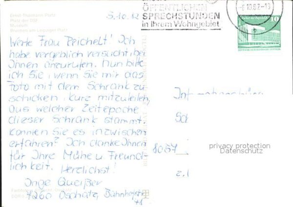 Oschatz Ernst Thälmann Platz Museum Platz der D – Bild 2