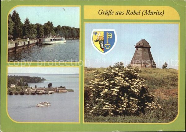 Roebel Mueritz MS Priborn Dampfer Anlegestelle Weisse
