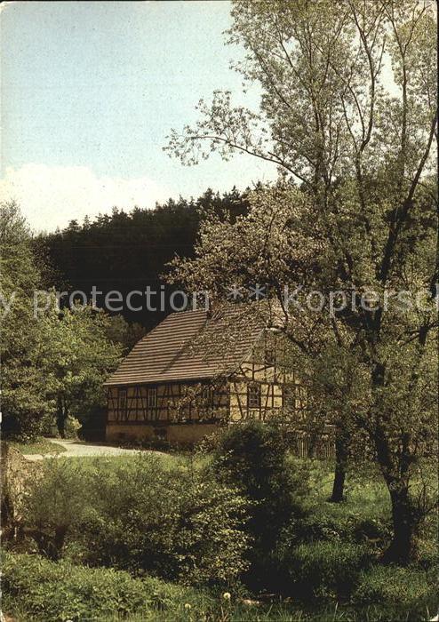 Dresden Bauernhaus Baumblüte Ostern