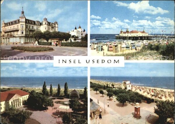 Usedom Zinnowitz FDGB Heim Glückauf Ahlbeck Se