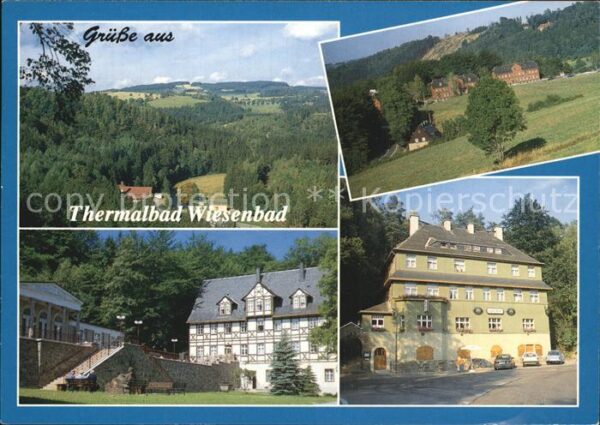 Wiesenbad Panorama Blick von der Bastei Zschopaut