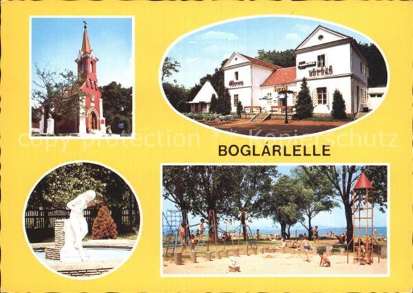 Boglarlelle Balatonlelle Kirche Hotel Restaurant Strand Kindersp