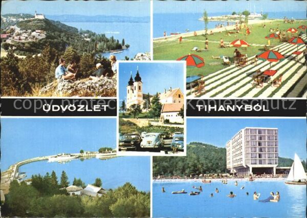 Tihany Panorama Balaton Plattensee Strand Hote