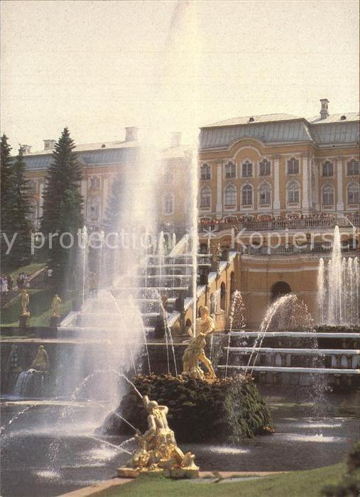 Leningrad St Petersburg Petrodvorets Palace