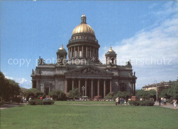 Leningrad St Petersburg St Isaacs Cathedral Kathedrale