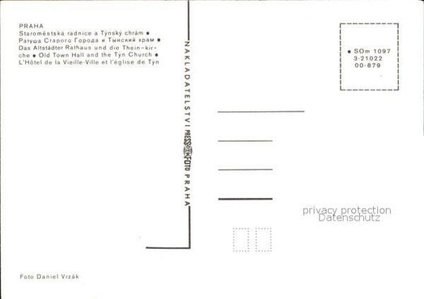 Praha Prahy Prague Staromestska radnice a Tynsky chram Alt – Bild 2