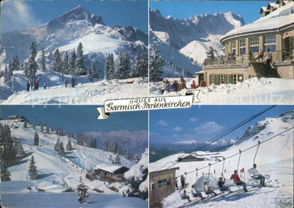 Garmisch-Partenkirchen Wintersport am Kreuzeck Berghaus Zugspi