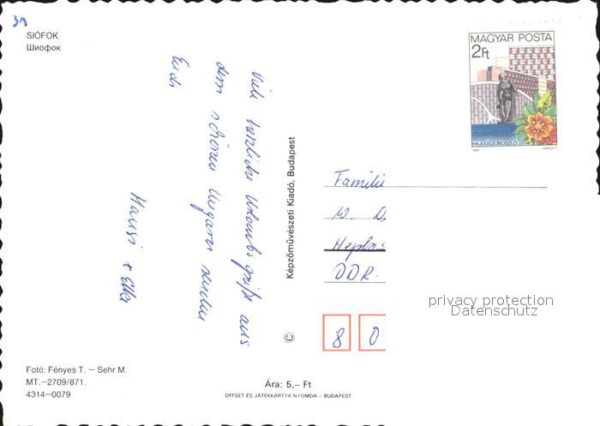 Siofok Hotels am Balaton Plattensee Dampfer Fä – Bild 2