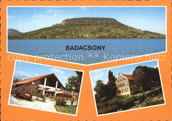 Badacsony Panorama Plattensee Gaststätte