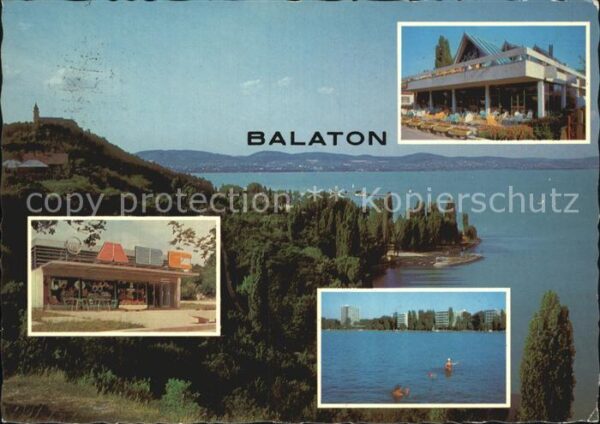 Balaton Plattensee Panorama Gaststätte Restaurant