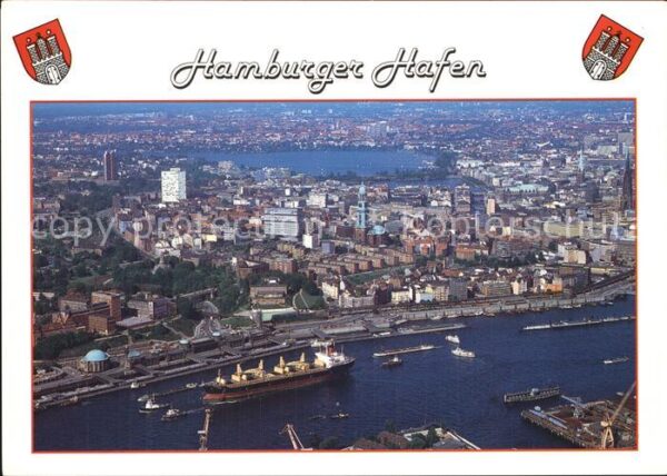Hamburg Hafen St Pauli Landungsbrücken Michel F