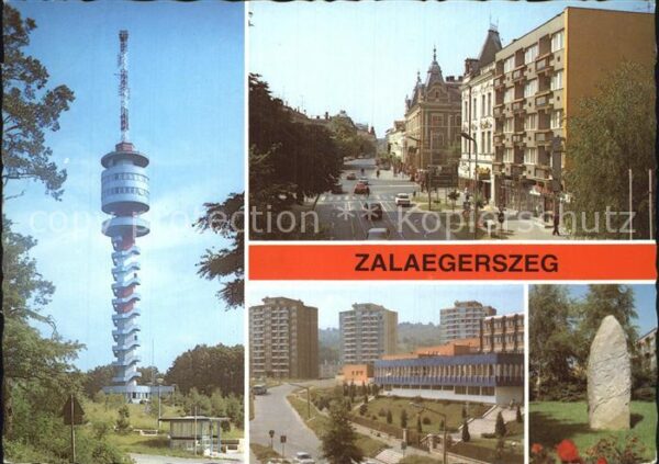 Zalaegerszeg Sendeturm Strassenpartie Denkmal Gedenk