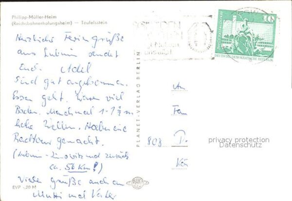 Lubmin Ostseebad Philipp Müller Heim Reichsbahnerholungs – Bild 2