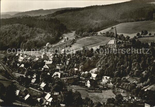 Rechenberg-Bienenmuehle Osterzgebirge Panorama Höhenluftkurort