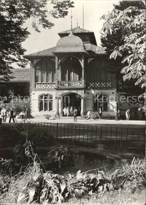 Bad Salzbrunn Szczawno-Zdroj Pijalnia Historisches Gebäude