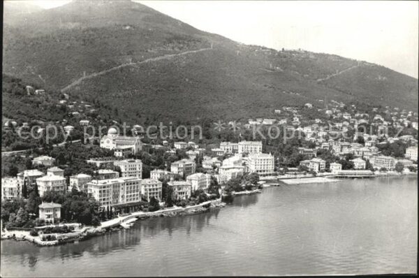 Opatija Abbazia Fliegeraufnahme